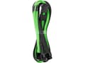 Miniatyrbilde 2 av 2: CableMod C-Series PRO ModMesh 12VHPWR to 3x PCI-e Kabel for Corsair - 60cm, black/light green