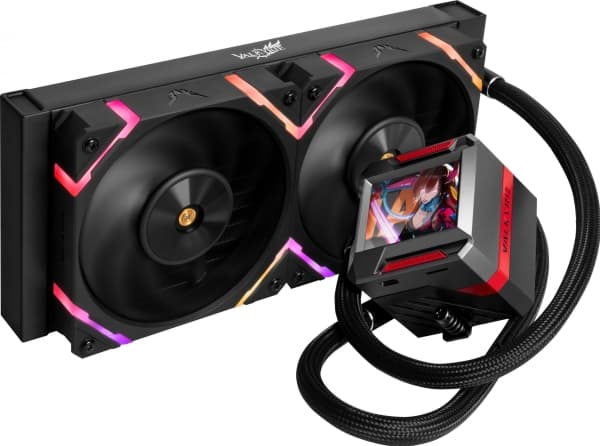 Valkyrie Syn 240 ARGB, water cooling (black) Sort