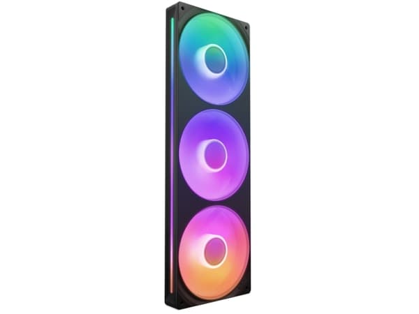NZXT F Series F360 RGB Core - Enkeltramme vifte enhet - 360mm - 120 mm - matt svart