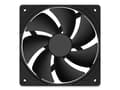 Miniatyrbilde 3 av 5: NZXT F Series F120P - Kabinettvifte - 120 mm - matt svart