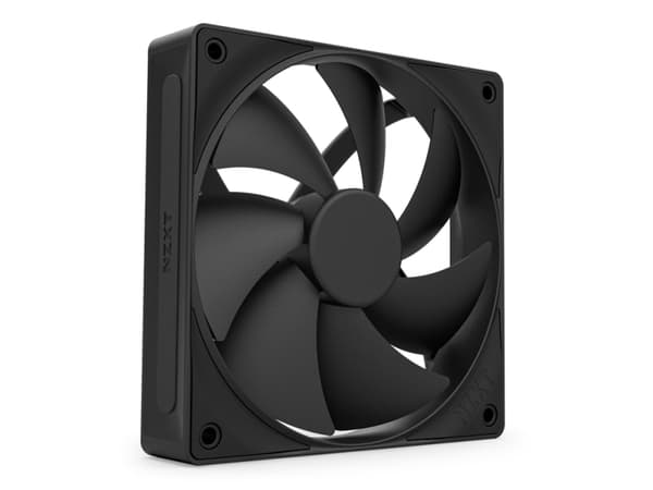 NZXT F Series F120P - Kabinettvifte - 120 mm - matt svart