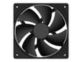 Miniatyrbilde 1 av 5: NZXT F Series F120P - Kabinettvifte - 120 mm - matt svart