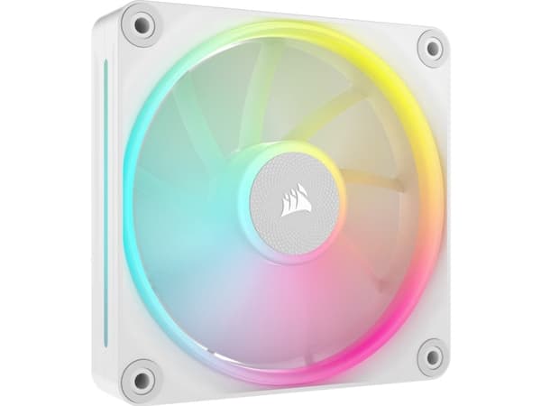 CORSAIR iCUE Link LX120 RGB Starter Kit - Kabinettvifte - 120 mm - hvit (en pakke 3)