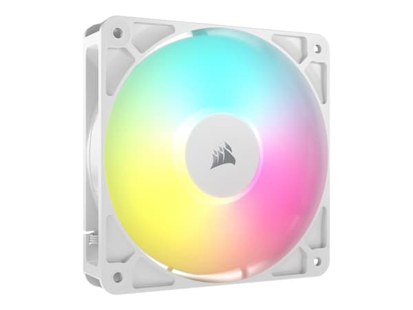 CORSAIR RS120 ARGB - Kabinettvifte - 120 mm - hvit Hvit