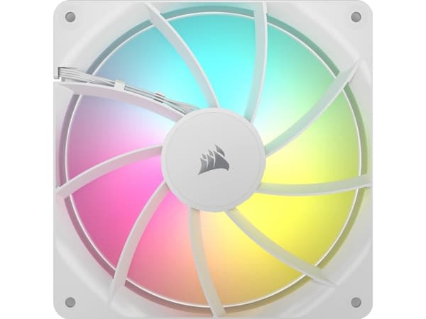 CORSAIR RS140 ARGB Dual Pack - Kabinettvifte - 140 mm - hvit (en pakke 2)