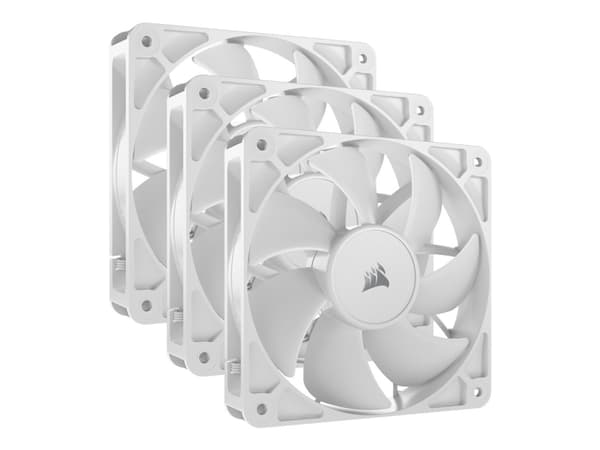 CORSAIR RS120 - Kabinettvifte - 120 mm - hvit (en pakke 3) Hvit