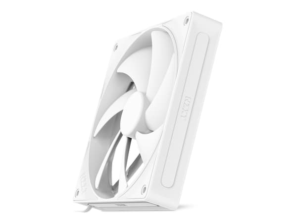 NZXT F Series F140P - Lådfläkt - 140 mm - matt vit