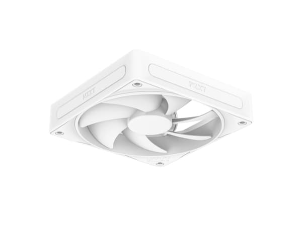 NZXT F Series F120P - Lådfläkt - 120 mm - matt vit