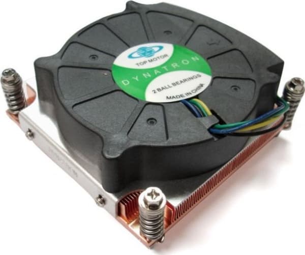Dynatron K199 - Luftkylare för processor - (för: LGA1156) - koppar - 80 mm