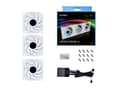 Miniatyrbilde 1 av 3: Lian Li UNI FAN TL LCD, Vifte, 12 cm, 350 RPM, 1900 RPM, Hvit