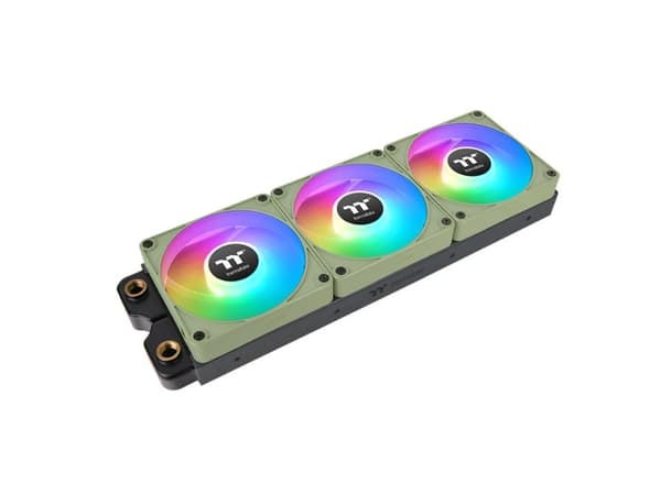 Thermaltake CL-F196-PL12MG-A, Vifte, 12 cm, Grønn