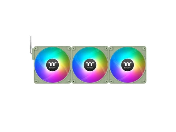 Thermaltake CL-F197-PL14MG-A, Vifte, 14 cm, Grønn