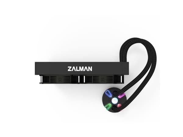 Zalman RESERATOR5 Z24 ARGB BLACK, Alt-i-ett væskekjøler, 12 cm, Sort