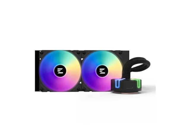 Zalman RESERATOR5 Z24 ARGB BLACK, Alt-i-ett væskekjøler, 12 cm, Sort