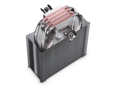 Phanteks Polar ST4 - Lådfläkt - värmerör av koppar med aluminiumflänsar - 120 mm - svart