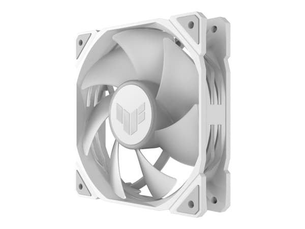 ASUS TUF GAMING TR120 ARGB 3IN1 White, Luftkylare, 12 cm, 2000 RPM, 29 dB, 77,4 cfm, Vit
