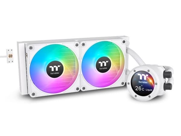 Thermaltake TH280 V2 Ultra EX ARGB, Allt-i-ett vätskekylare, 14 cm, 500 RPM, 2000 RPM, 30,7 dB, 90,3 cfm