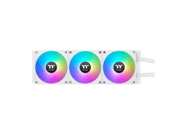 Thermaltake TH420 V2 Ultra EX ARGB, All-in-one nestejäähdytin, 14 cm, 500 rpm, 1800 rpm, 30,7 dB, 90,3 kuutiometriä/min.