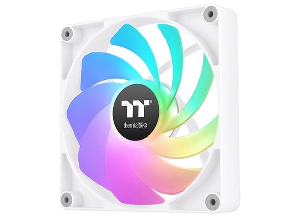 Thermaltake CT120 Reverse ARGB Sync - Lådfläkt - 120 mm - vit (paket om 2)