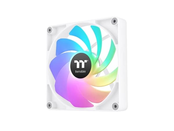 Thermaltake CT120 Reverse ARGB Sync - Lådfläkt - 120 mm - vit (paket om 2)
