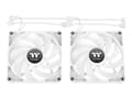 Miniatyrbild 1 av 5: Thermaltake CT120 Reverse ARGB Sync - Lådfläkt - 120 mm - vit (paket om 2)