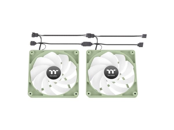 Thermaltake Matcha Green CT120, Fan, 12 cm, 500 RPM, 2000 RPM, 31,2 dB, 65,82 cfm