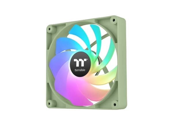 Thermaltake Matcha Green CT120, Fan, 12 cm, 500 RPM, 2000 RPM, 31,2 dB, 65,82 cfm Grå
