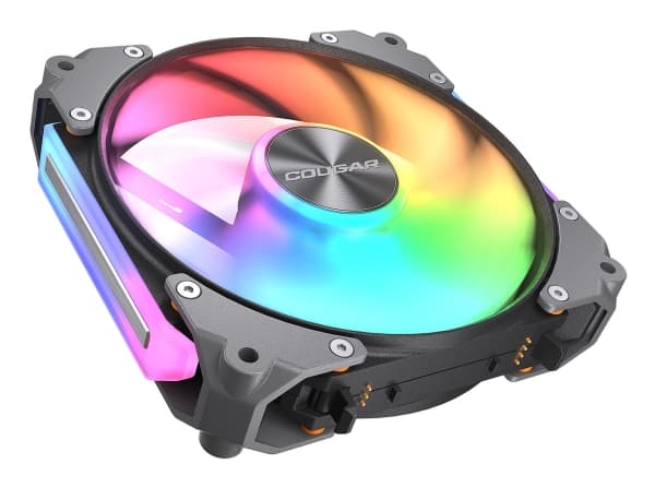 COUGAR Gaming CF-APR12HB-RGB, Vifte, 12 cm, Sort