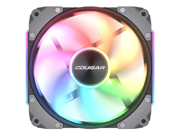 COUGAR Gaming CF-APR12HB-RGB, Vifte, 12 cm, Sort Sort