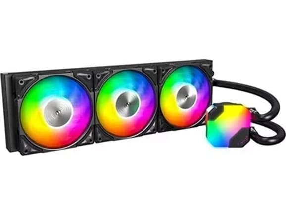 Montech Hyper Flow ARGB AIO vesijäähdytys, musta - 360 mm