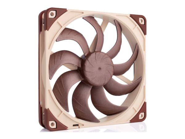Noctua NF-A14X25 G2 LS-PWM - Lådfläkt - 140 mm Beige, Brun