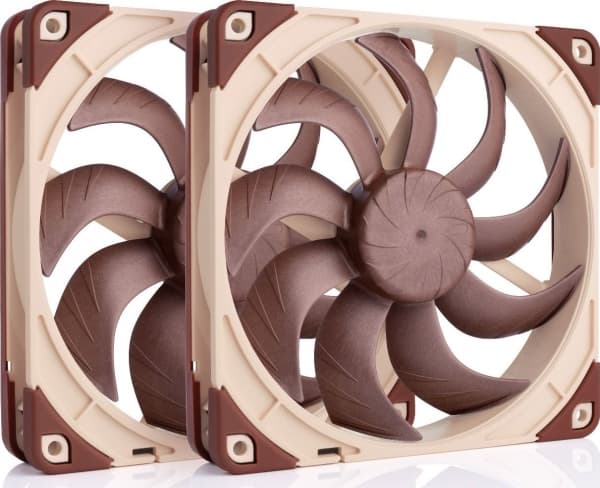 Noctua NF-A14X25 G2 PWM SX2-PP - Lådfläkt - 140 mm (paket om 2)