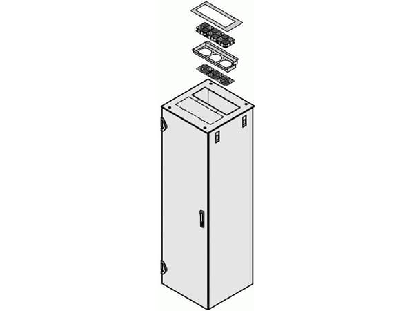 Schroff Fan insert, Vifte, 41 dB