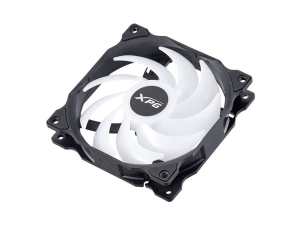 XPG VENTO R 120 ARGB PWM, Vifte, 12 cm, 300 RPM, 1650 RPM, Sort