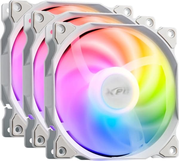 XPG VENTO 120 ARGB PWM, Vifte, 12 cm, 300 RPM, 1850 RPM, Hvit