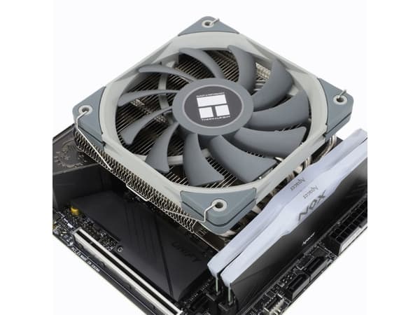 Thermalright AXP120-X67, VGA-kylare, 12 cm, Svart, Grå, Metallisk