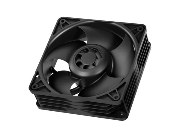 ARCTIC S12038-4K, Puhallin, 12 cm, 600 rpm, 4000 rpm, 106 kuutiometriä/min, 180 m³/h