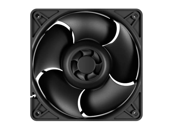 ARCTIC S12038-4K, Puhallin, 12 cm, 600 rpm, 4000 rpm, 106 kuutiometriä/min, 180 m³/h