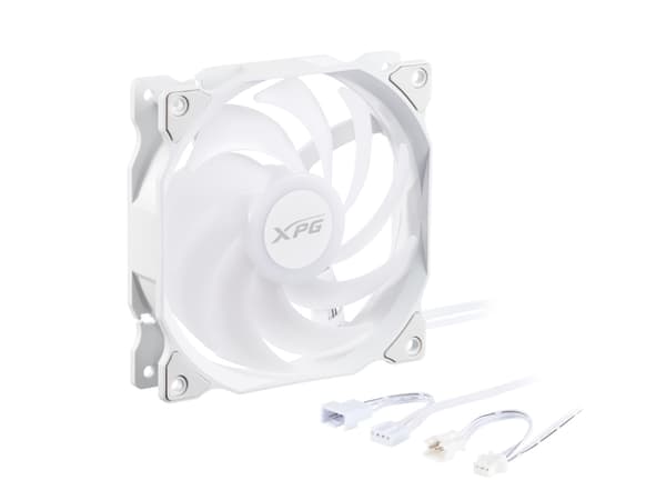 XPG VENTO R 120 ARGB PWM, Vifte, 12 cm, 300 RPM, 1650 RPM, Hvit