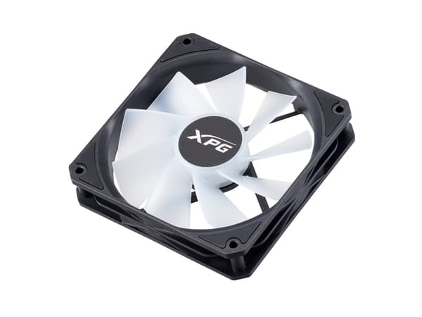 XPG VENTO R 120 ARGB PWM, Vifte, 12 cm, 300 RPM, 1600 RPM, Sort Sort