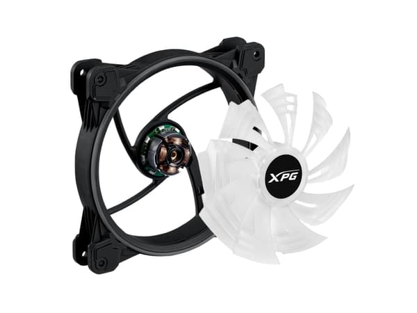 XPG HURRICANE 140 ARGB PWM, Alt-i-ett væskekjøler, 14 cm, 700 RPM, 1800 RPM, Sort