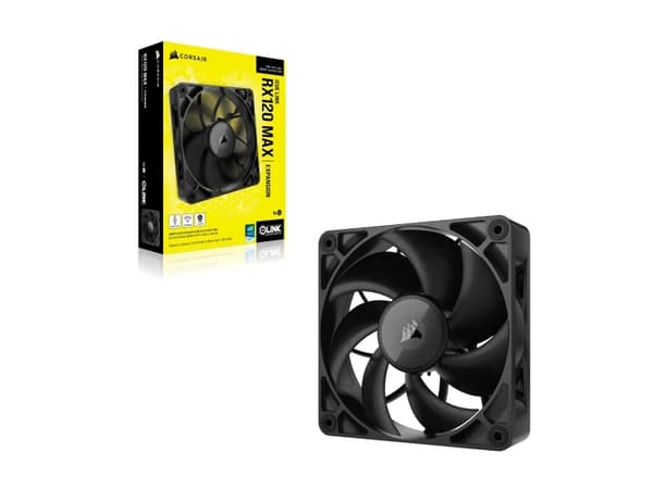 CORSAIR iCUE Link RX120 MAX Expansion - Kabinettvifte - 120 mm