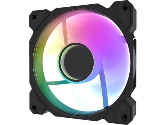 Darkflash-vifte Darkflash DR08 3-i-1 kjølevifte (svart)