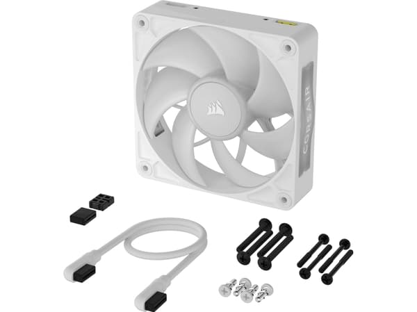 CORSAIR iCUE Link RX120 MAX RGB Expansion - Lådfläkt - 120 mm - vit