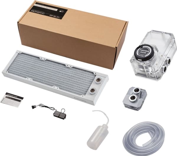 PHANTEKS Glacier EZ-Fit 360 SOFT-KIT, vesijäähdytyssarja - valkoinen