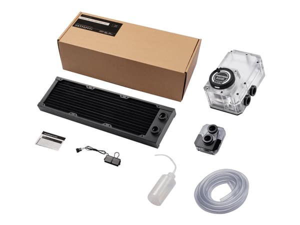 PHANTEKS Glacier EZ-Fit 360 SOFT-KIT, vesijäähdytyssarja - valkoinen