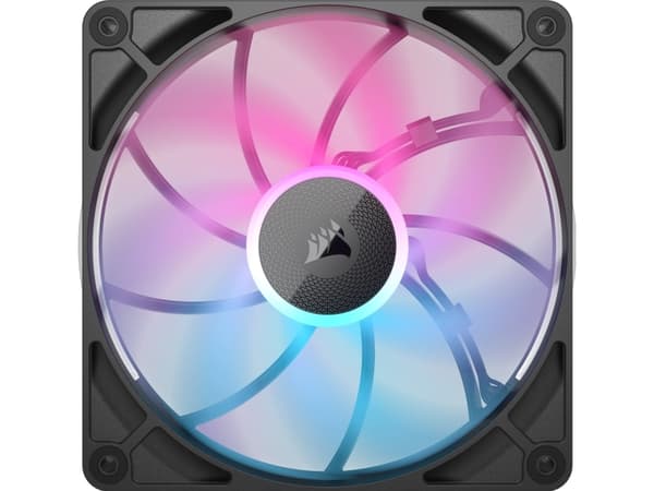 CORSAIR iCUE Link RX140 MAX RGB Starter Kit - Kabinettvifte - 140 mm - svart (en pakke 2)