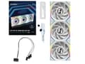 Miniatyrbilde 1 av 5: Lian Li UNI FAN SL Wireless LCD 120 Reverse Blade, Vifte, 12 cm, Hvit