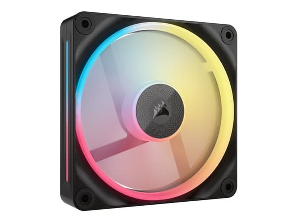 CORSAIR iCUE Link LX120-R RGB - Kabinettvifte - 120 mm - svart Sort