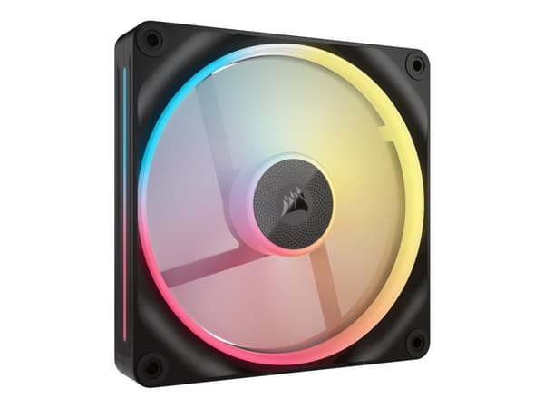 CORSAIR iCUE Link LX140-R RGB Expansion - Kabinettvifte - revers - 140 mm - svart Sort
